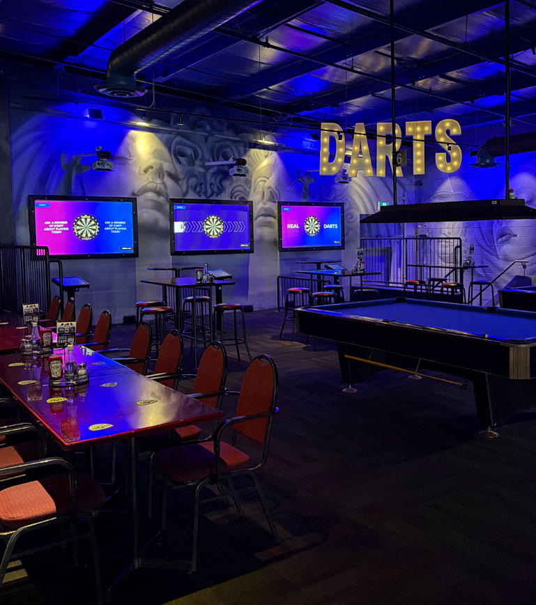 Raxx Bar & Grill Kingston - Darts