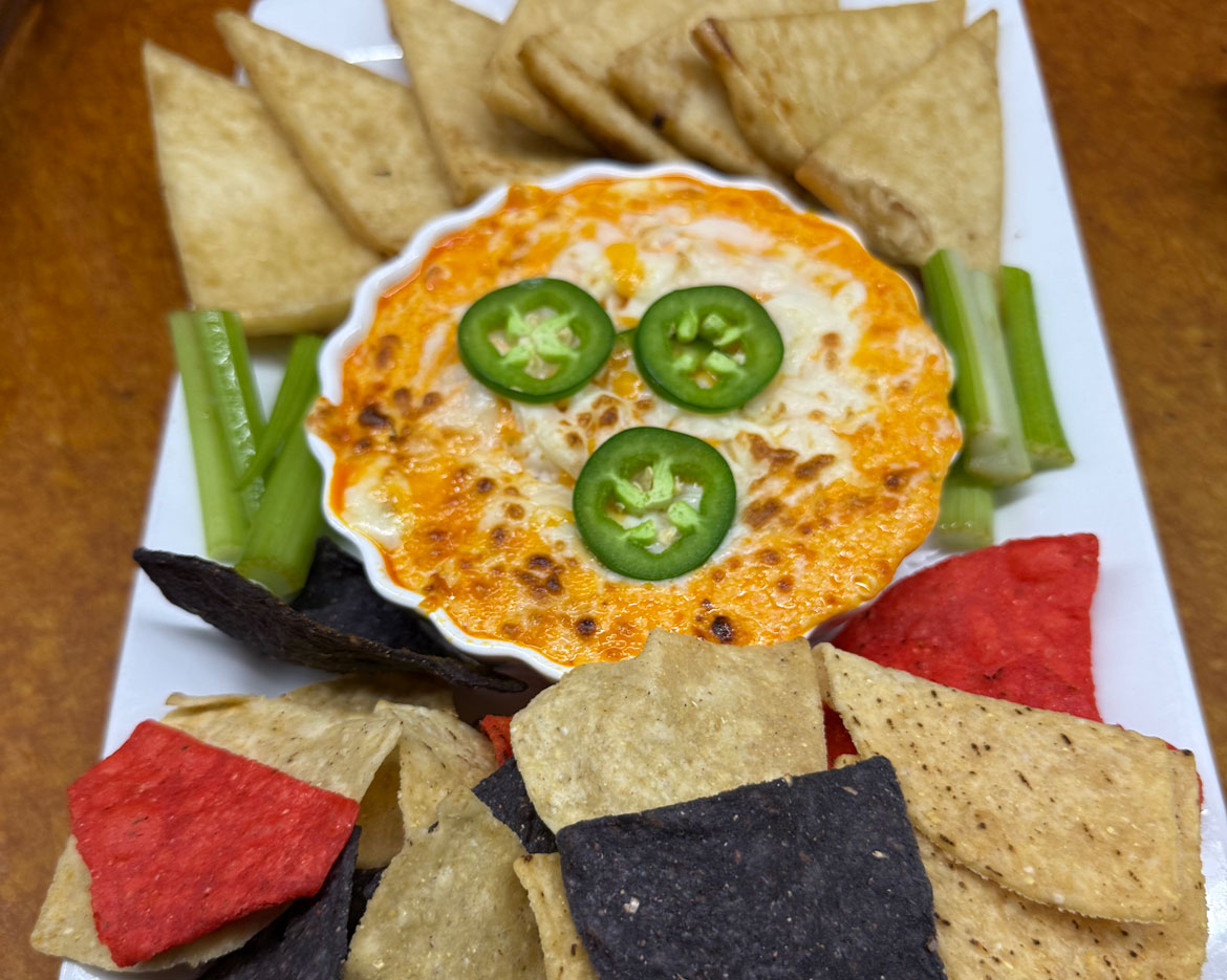 Raxx Bar Grill Menu Item - Buffalo Chicken Dip