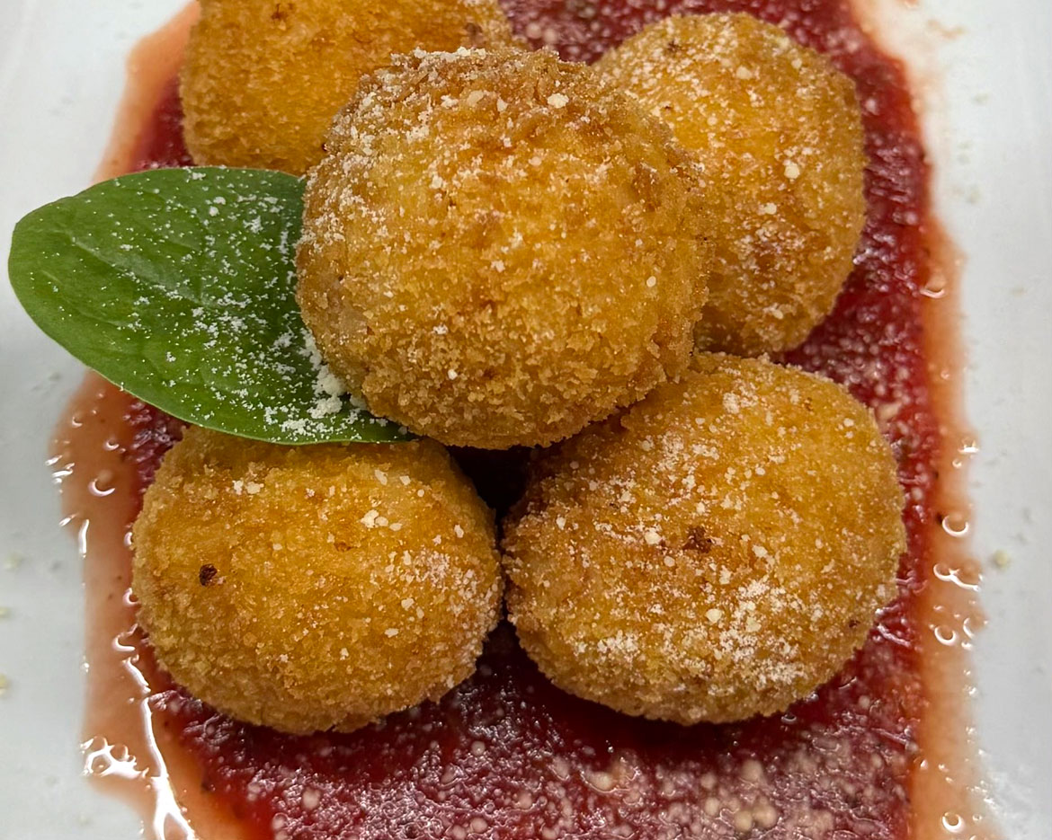 Raxx Bar Grill Menu Item - Crispy Arancini