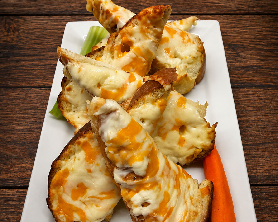 Raxx Bar Grill Menu Item - Baked Garlic Bread