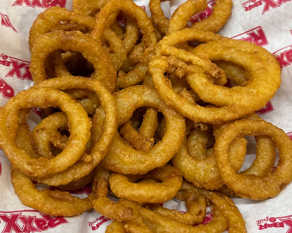 Raxx Bar Grill Menu Item - Onion Rings