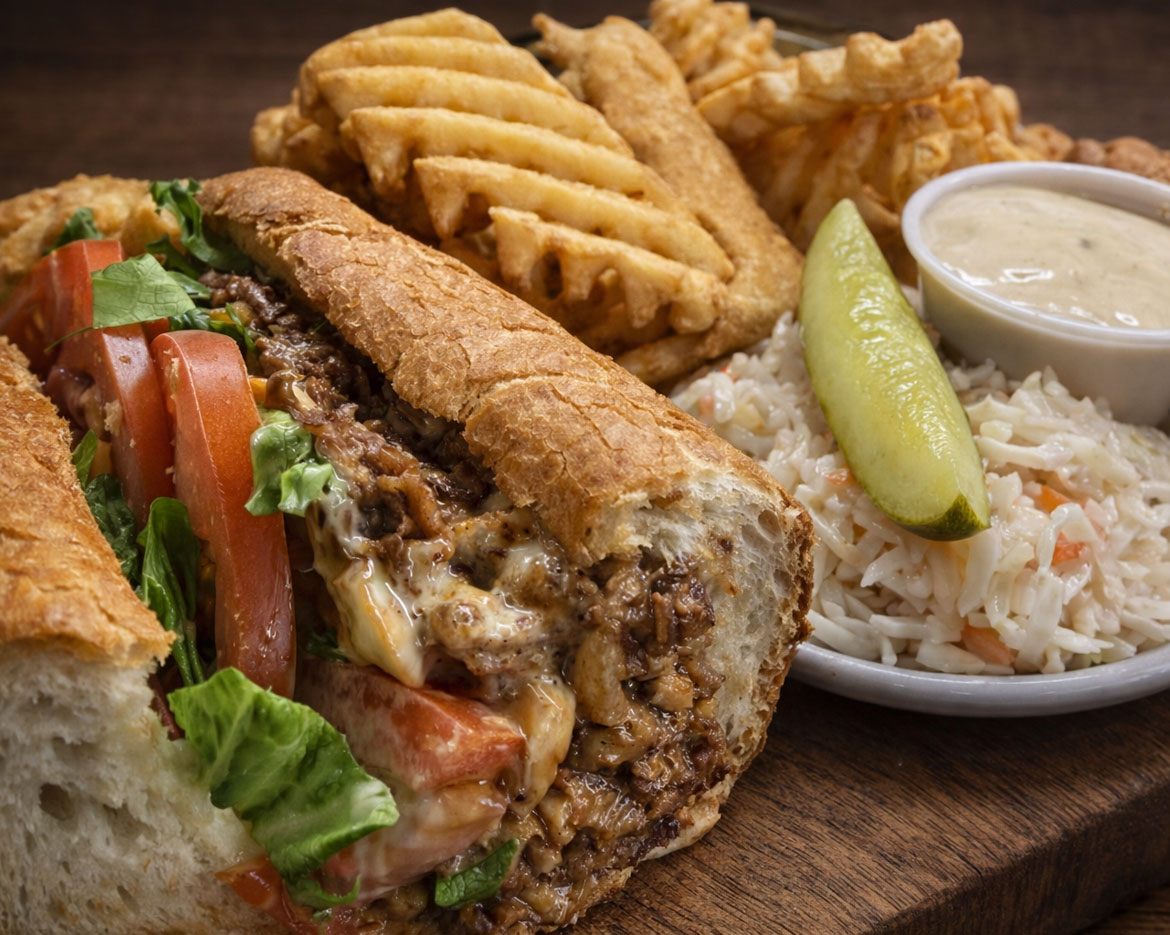 Raxx Bar Grill Menu Item - Philly Steak Sub
