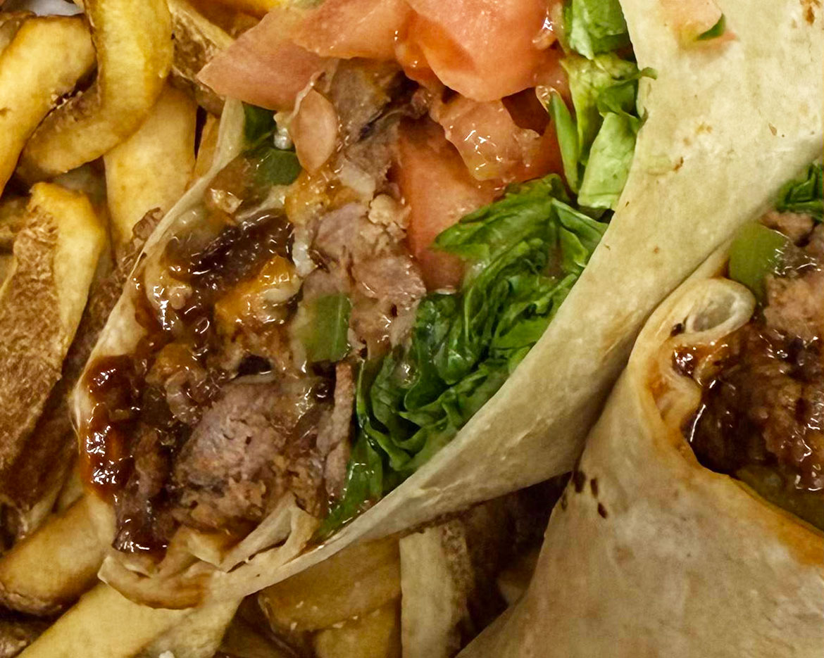 Raxx Bar Grill Menu Item -Philly Steak Wrap