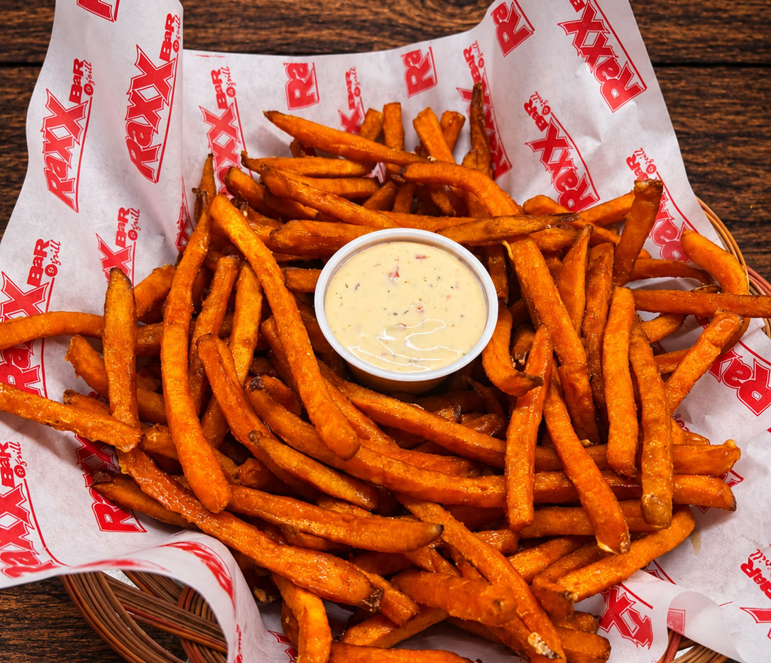 Raxx Bar Grill Menu Item - Sweet Potato Fries