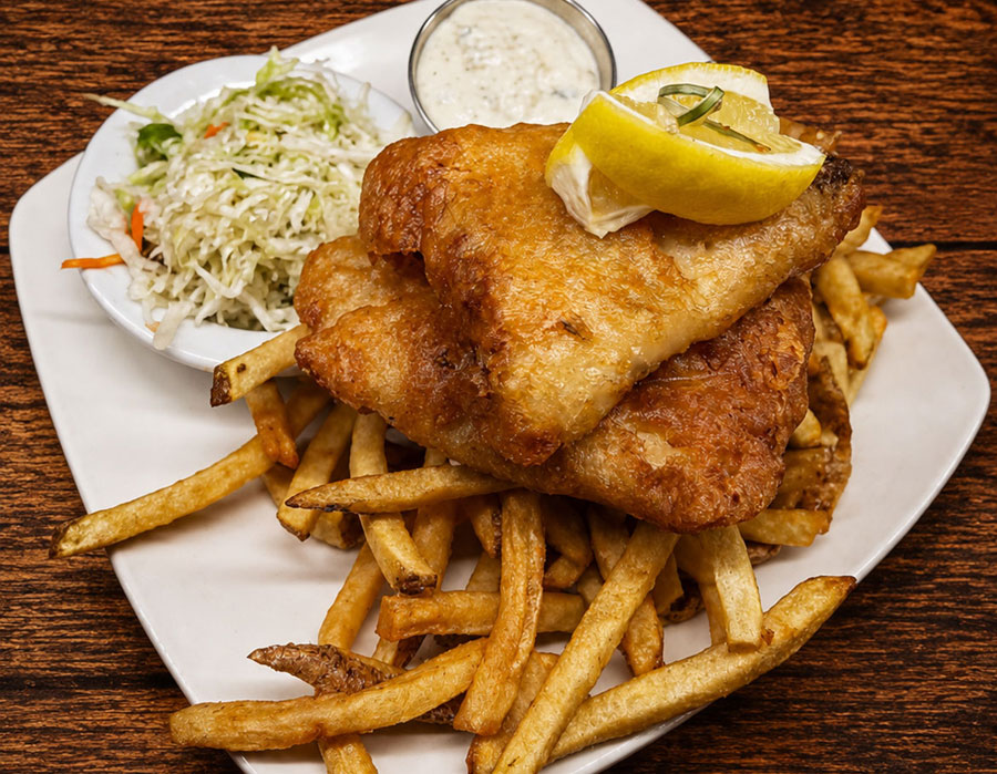 Every Tuesday - Fish and Chips $10.99*